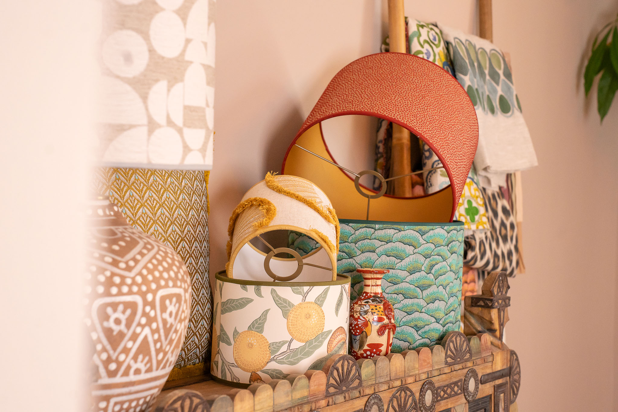 Lampenkap Dots sfeer EMMS Studio