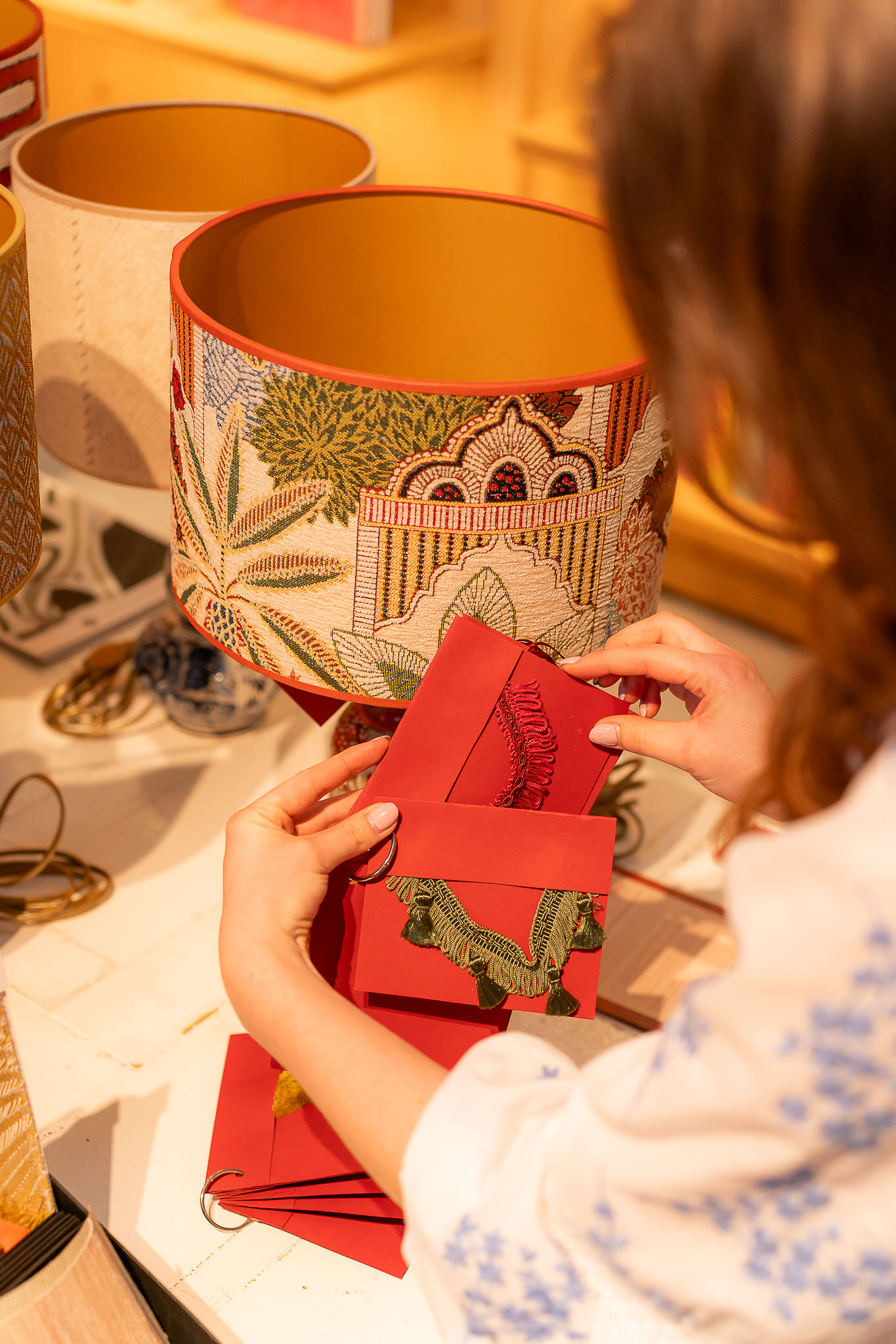 Lampenkap Soraya sfeer EMMS Studio