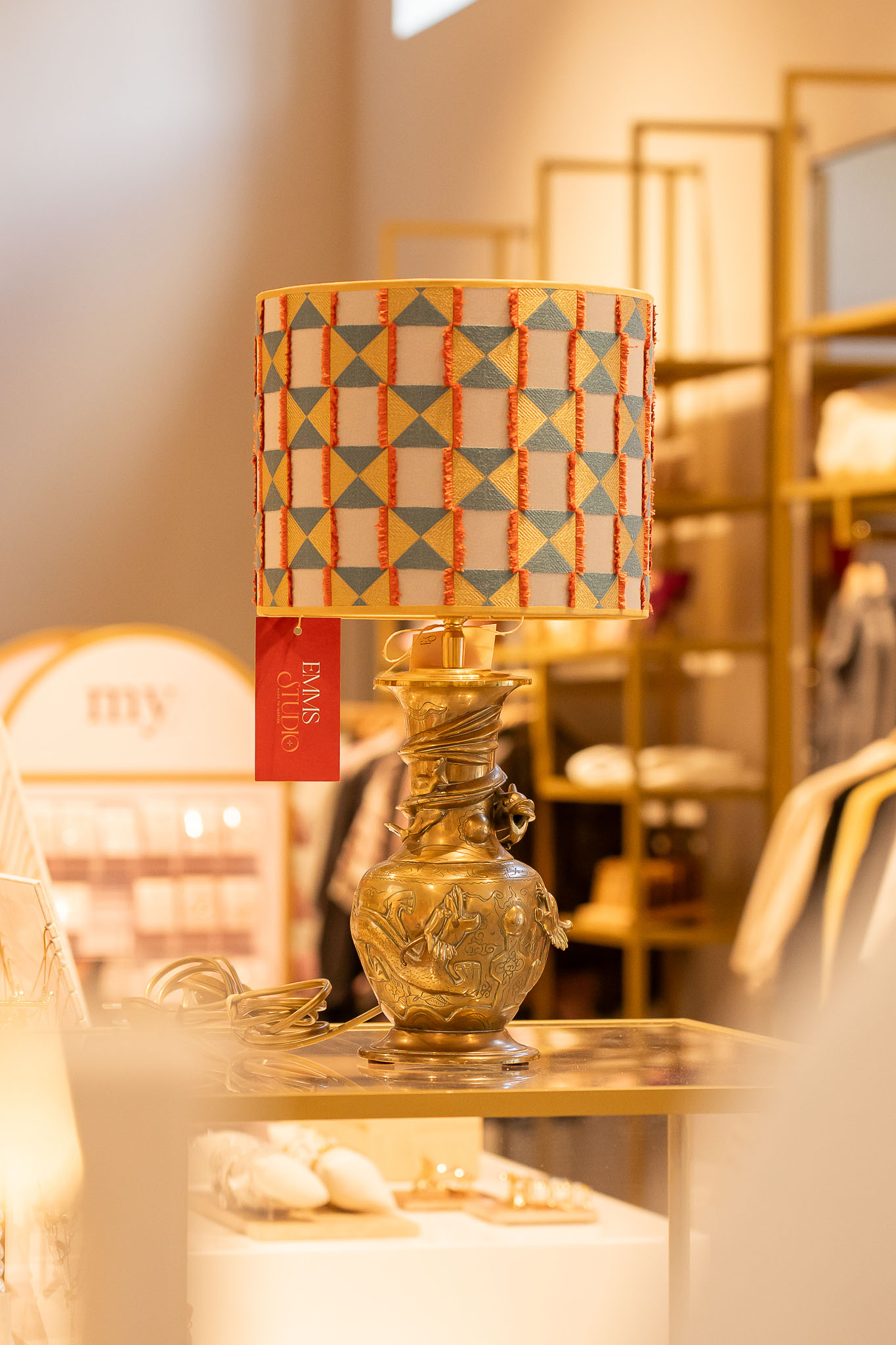 Lampenkap Lizzy lamp Ren EMMS Studio sfeer