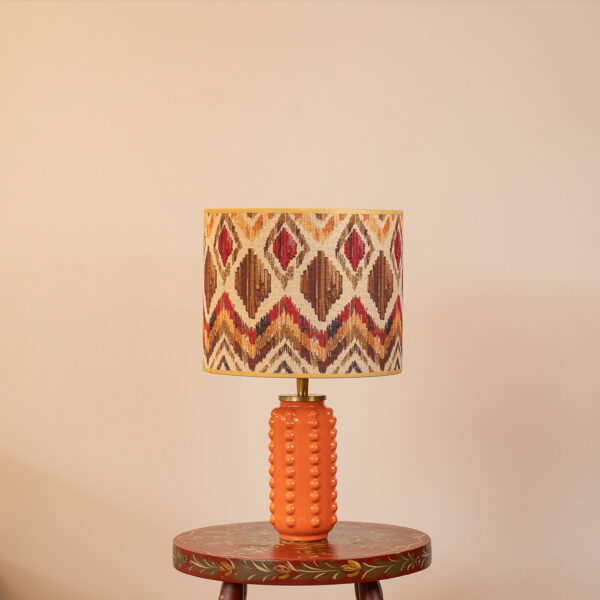 Solmera lampenset met Amaya kap en Amber Pearl keramieken voet. EMMS Studio