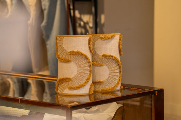 Wandlamp Aurora gold sfeer EMMS Studio