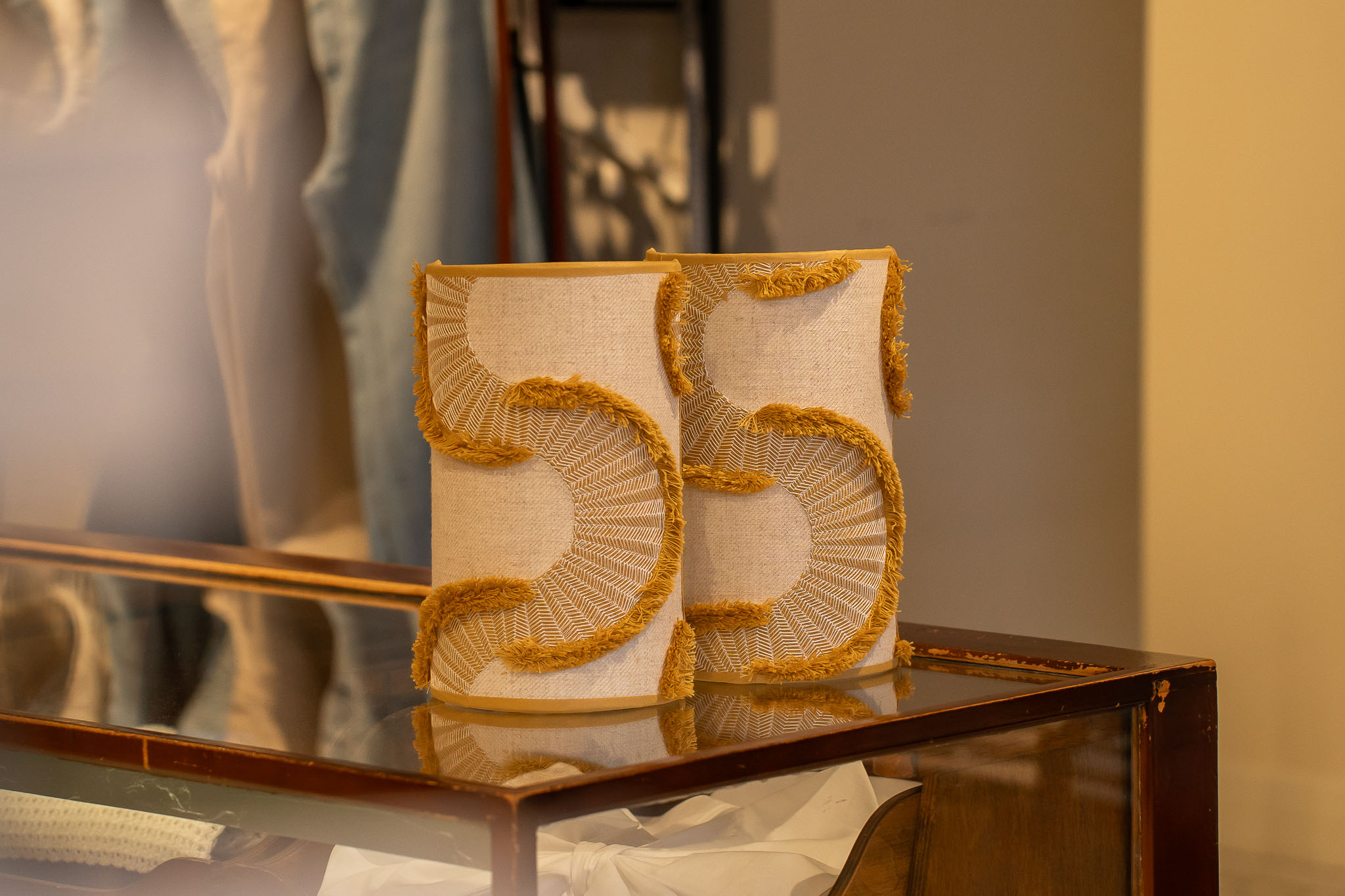 Wandlamp Aurora gold sfeer EMMS Studio